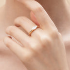 Deino Sunlit Dimond Ring