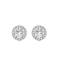 Deino Blossom Earrings in Platinum with Diamonds